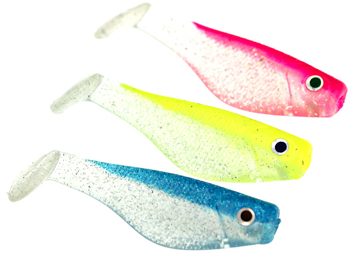 Lot 10pcs Soft Plastic Swimbait Paddle Tail Shad Fishing Lure Minnow Swim  Bait