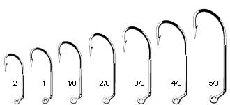 Eagle Claw Hook Size Chart