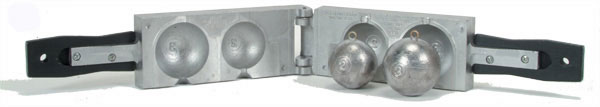 Large Frame Cannon Ball Sinker Molds Downrigger Weight Mold 2lb And 