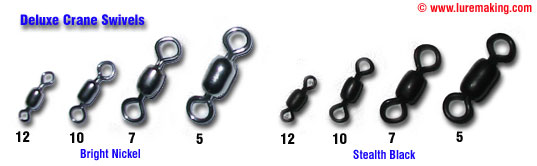 Crane Swivel Size Chart