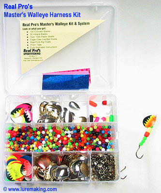 Real Pro's Master's Walleye Harness Kit System 