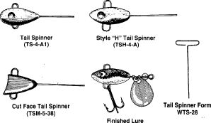 Tail Spinner Molds 